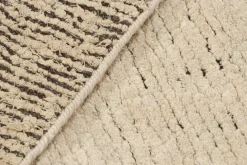 Hot Pamono Textural Runner in Beige Tones from R&K Principal Jahanshah Nazmiyal