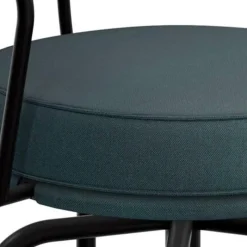 New Pamono Textured Black Lc7 Outdoor Chair by Charlotte Perriand for Cassina