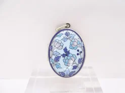 Online Pamono 19th Centur Hanging Reliquary in Enamel by Michaela Frey, Austria, 1950s