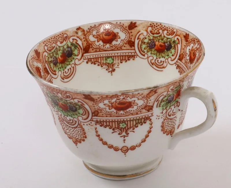 Hot Pamono 20th Century Antique Porcelain Tea Set from Doric China, Longton, Stafford, 1920s, Set of 21