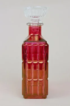 Pamono 20th Century Art Deco Glass Decanter or Liquor Bottle, Austria, 1930s><noscript><img width=