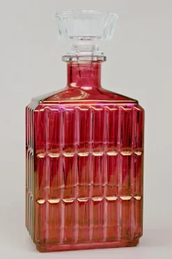 Pamono 20th Century Art Deco Glass Decanter or Liquor Bottle, Austria, 1930s><noscript><img width=