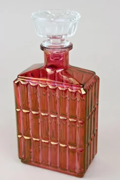 Pamono 20th Century Art Deco Glass Decanter or Liquor Bottle, Austria, 1930s><noscript><img width=