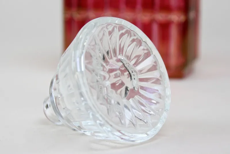 Pamono 20th Century Art Deco Glass Decanter or Liquor Bottle, Austria, 1930s> Bottles, Carafes & Jugs