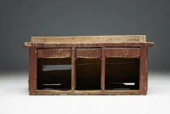 Pamono 19th Century Art Populaire Workbench or Counter, France><noscript><img width=