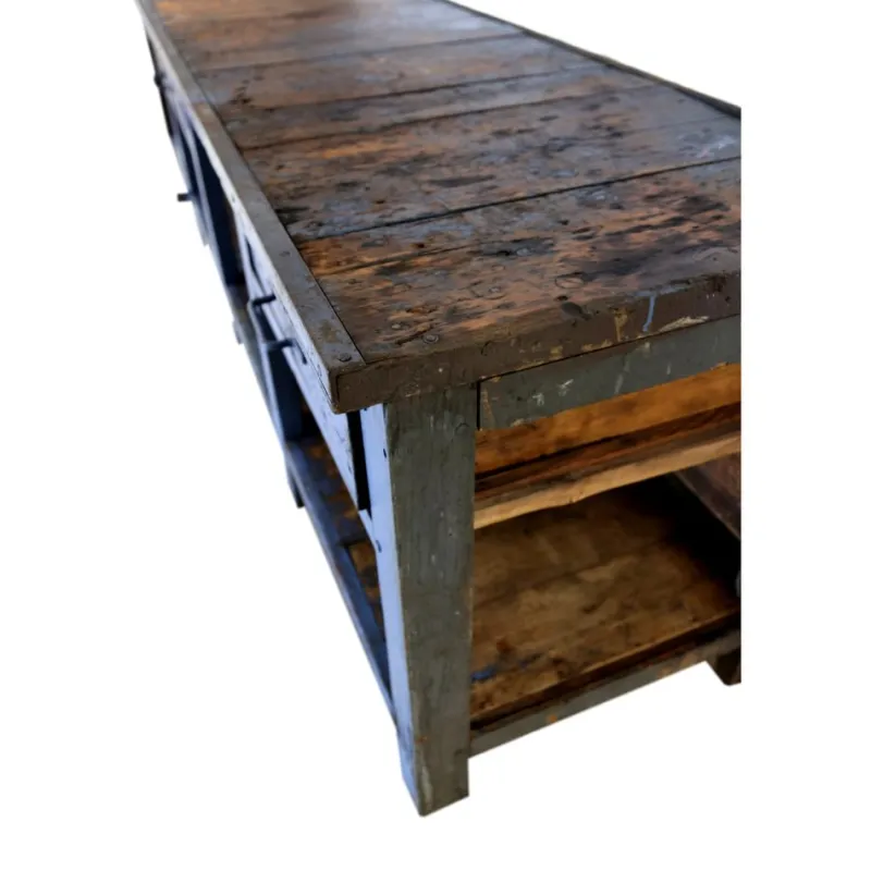 Clearance Pamono 20th Century Azure Fir Workbench