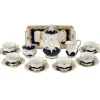 Pamono 20th Century B-Form Porcelain Mocha Service from Meissen> Coffee & Tea Service