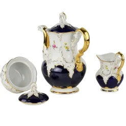 Pamono 20th Century B-Form Porcelain Mocha Service from Meissen><noscript><img width=