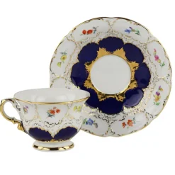 Pamono 20th Century B-Form Porcelain Mocha Service from Meissen><noscript><img width=