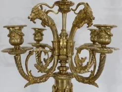 Hot Pamono 19th Century Bronze Candelabrum