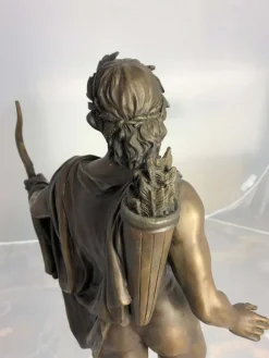 Pamono 20th Century Bronze Statue of Apollo, Greek God of Archery