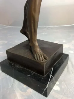 Pamono 20th Century Bronze Statue of Apollo, Greek God of Archery