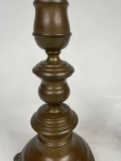 Pamono 19th Century Candelabras in Brass, Set of 2><noscript><img width=