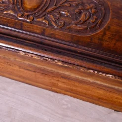 Hot Pamono 17th Century Carved Walnut Chest, Italy, 1890s