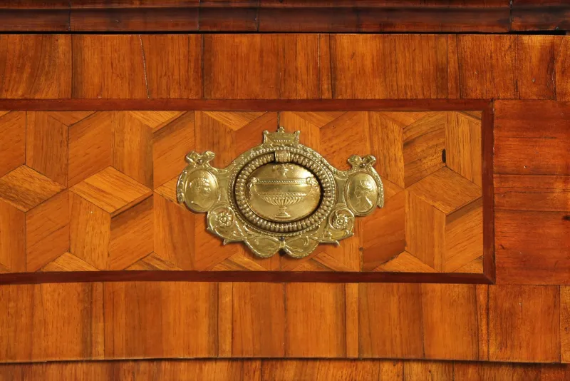 Discount Pamono 18th Century Chest with Trompe-Lœil Marquetry, 1770