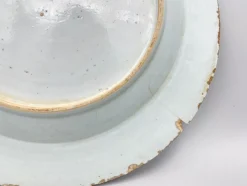 Clearance Pamono 18th Century Chinese Blue and White Porcelain Dish with Pagoda Motif