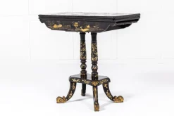 Pamono 19th Century Chinese Export Lacquer Games Table><noscript><img width=