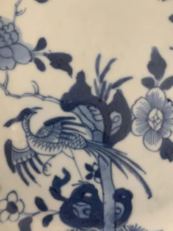 Best Pamono 19th Century Chinese Porcelain Plate in Blue & White