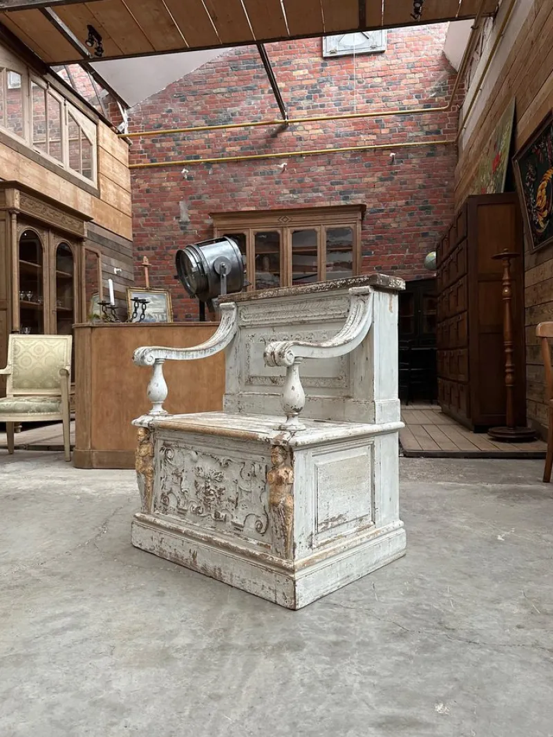 Pamono 19th Century Church Bench> Benches