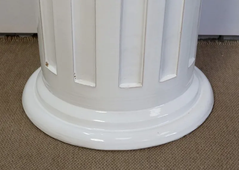 Outlet Pamono 20th Century Column in Enameled Ceramic