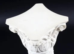 Pamono 20th Century Composition Marble Bust of Apollo on Pedestal, Set of 2><noscript><img width=