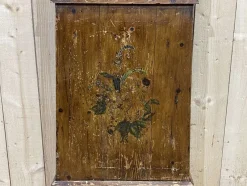 Pamono 19th Century Comtoise Clock in Fir with Enameled Figures><noscript><img width=