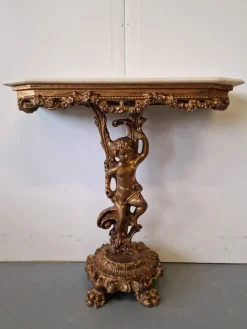 Outlet Pamono 20th Century Console with Mirror