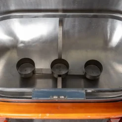 Sale Pamono 20th Century Continental Copper & Brass Bain-Marie Trolley, 1970s