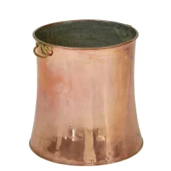 Pamono 19th Century Copper and Brass Shaped Bucket, 1890s> Ice Buckets & Wine Coolers