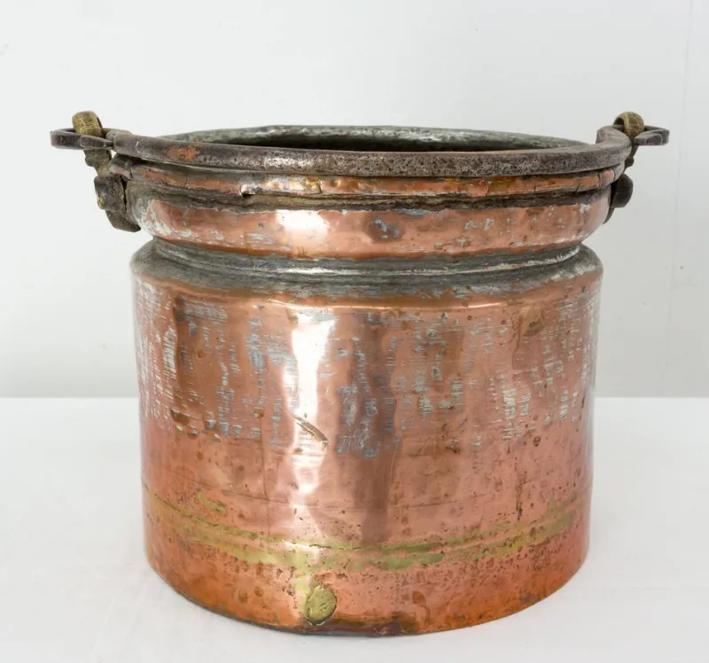 Pamono 19th Century Copper Jardinière, France> Garden Accessories