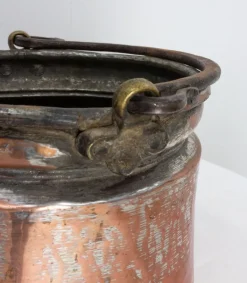 Pamono 19th Century Copper Jardinière, France><noscript><img width=