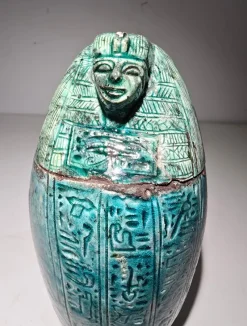 Pamono 19th Century Egyptian Canopic Jar, 1860><noscript><img width=