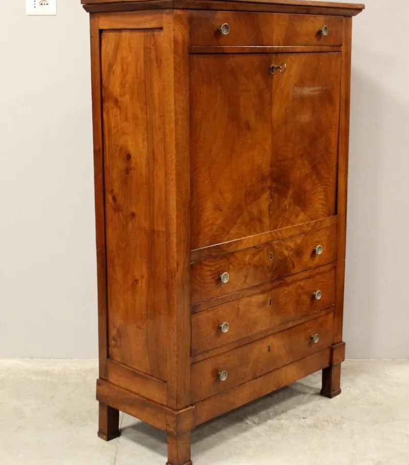Pamono 19th Century Empire Secretaire in Walnut> Secretaires