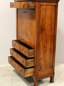 Pamono 19th Century Empire Secretaire in Walnut><noscript><img width=
