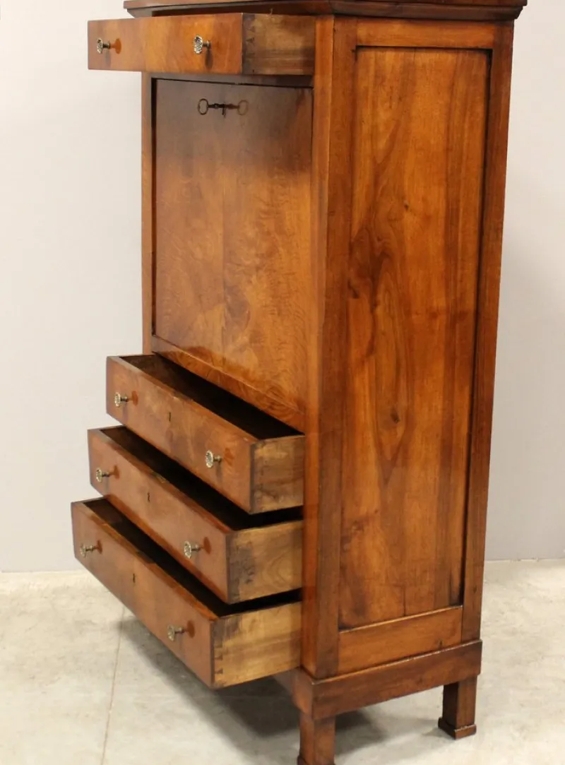 Pamono 19th Century Empire Secretaire in Walnut> Secretaires