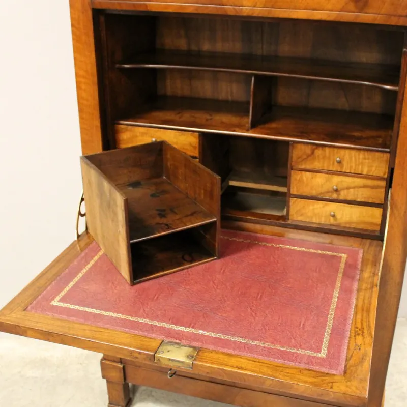 Pamono 19th Century Empire Secretaire in Walnut> Secretaires