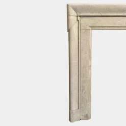Pamono 18th Century English Architectural Stone Bolection Fireplace Mantel, 1780><noscript><img width=