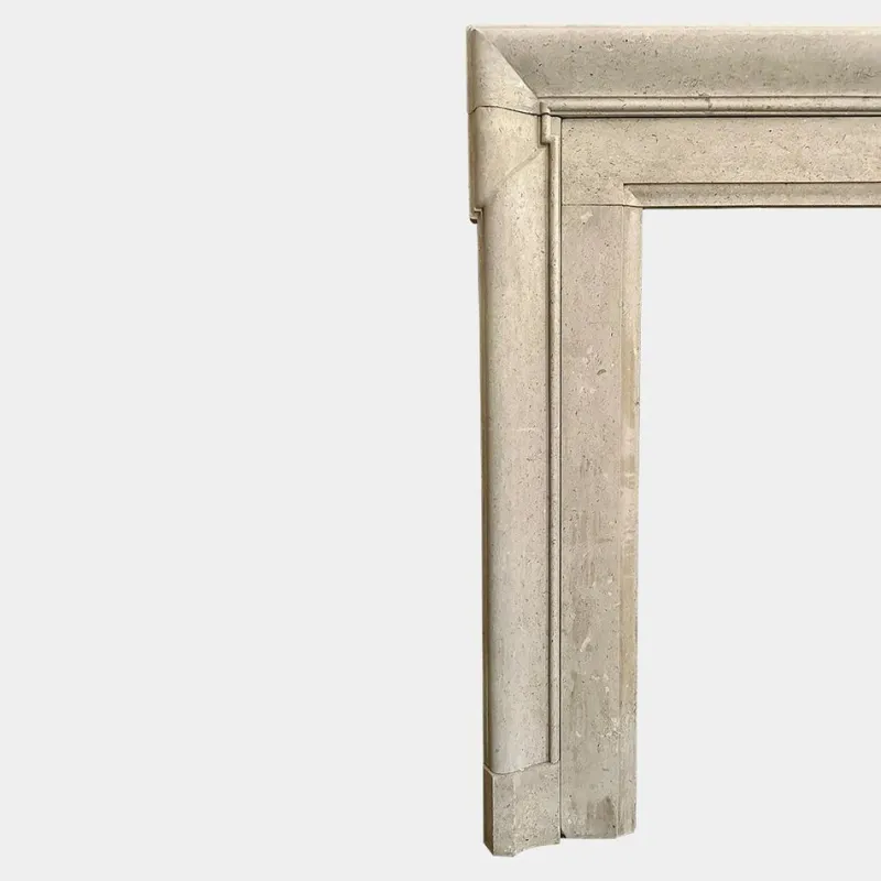 Pamono 18th Century English Architectural Stone Bolection Fireplace Mantel, 1780> Fireplaces And Mantels
