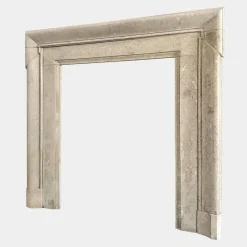Pamono 18th Century English Architectural Stone Bolection Fireplace Mantel, 1780><noscript><img width=