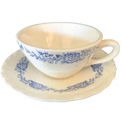 Pamono 19th Century English Ironstone Dinner Set, 1880s, Set of 58><noscript><img width=
