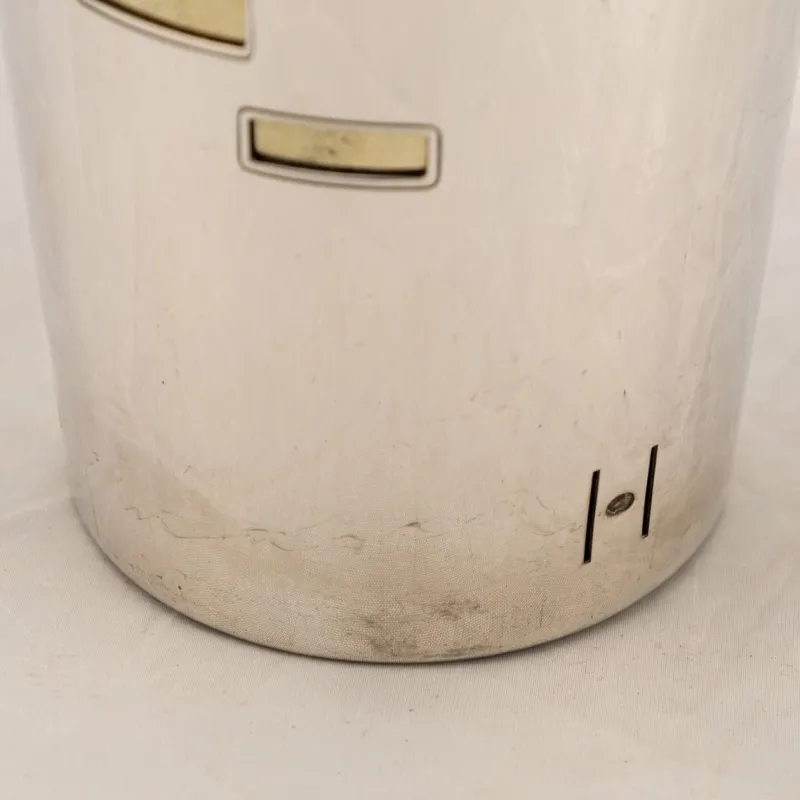Pamono 20th Century English Silver-Plated Recipe Cocktail Shaker from Finnigans, 1930s