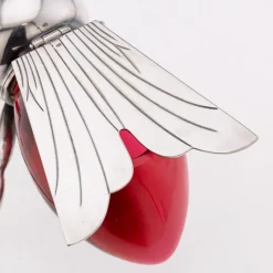 Clearance Pamono 20th Century English Silver Plated Novelty Wasp Condiment Bowl & Spoon from Mappin & Webb, 1960s, Set of 2