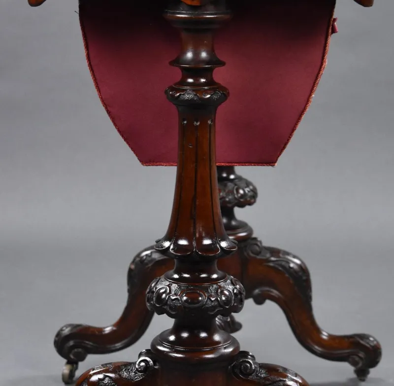 Outlet Pamono 19th Century English Victorian Burr Walnut Games Table, 1860s