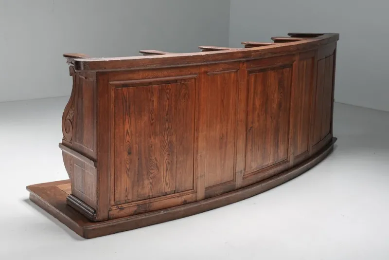 Online Pamono 18th Century Flemish Oak Church Pew, Belgium