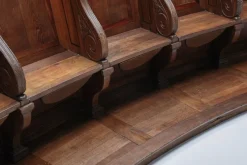 Online Pamono 18th Century Flemish Oak Church Pew, Belgium