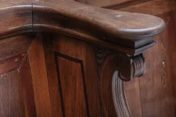 Online Pamono 18th Century Flemish Oak Church Pew, Belgium