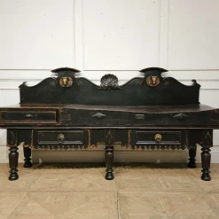 Pamono 19th Century French Butcher's Block by Trussant & Cie> Worktables & Workbenches