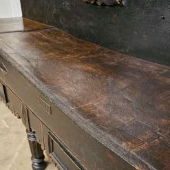 Pamono 19th Century French Butcher's Block by Trussant & Cie><noscript><img width=