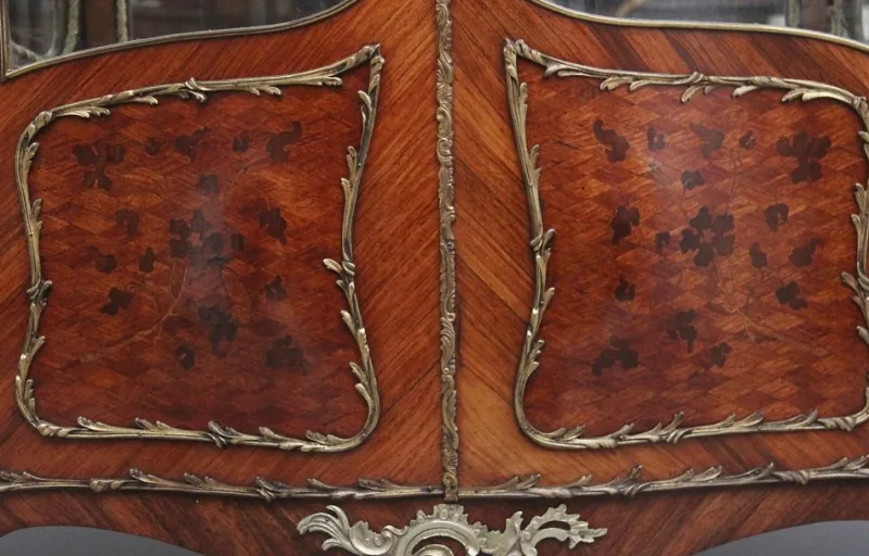 Outlet Pamono 19th Century French Kingwood Display Cabinet, 1880s