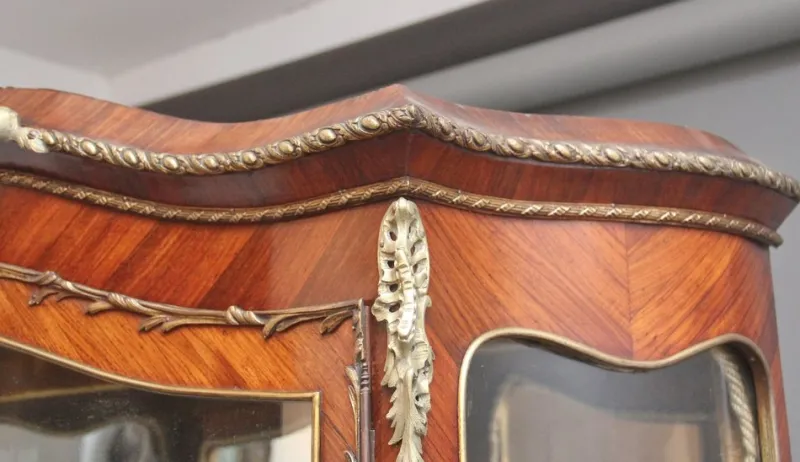 Outlet Pamono 19th Century French Kingwood Display Cabinet, 1880s